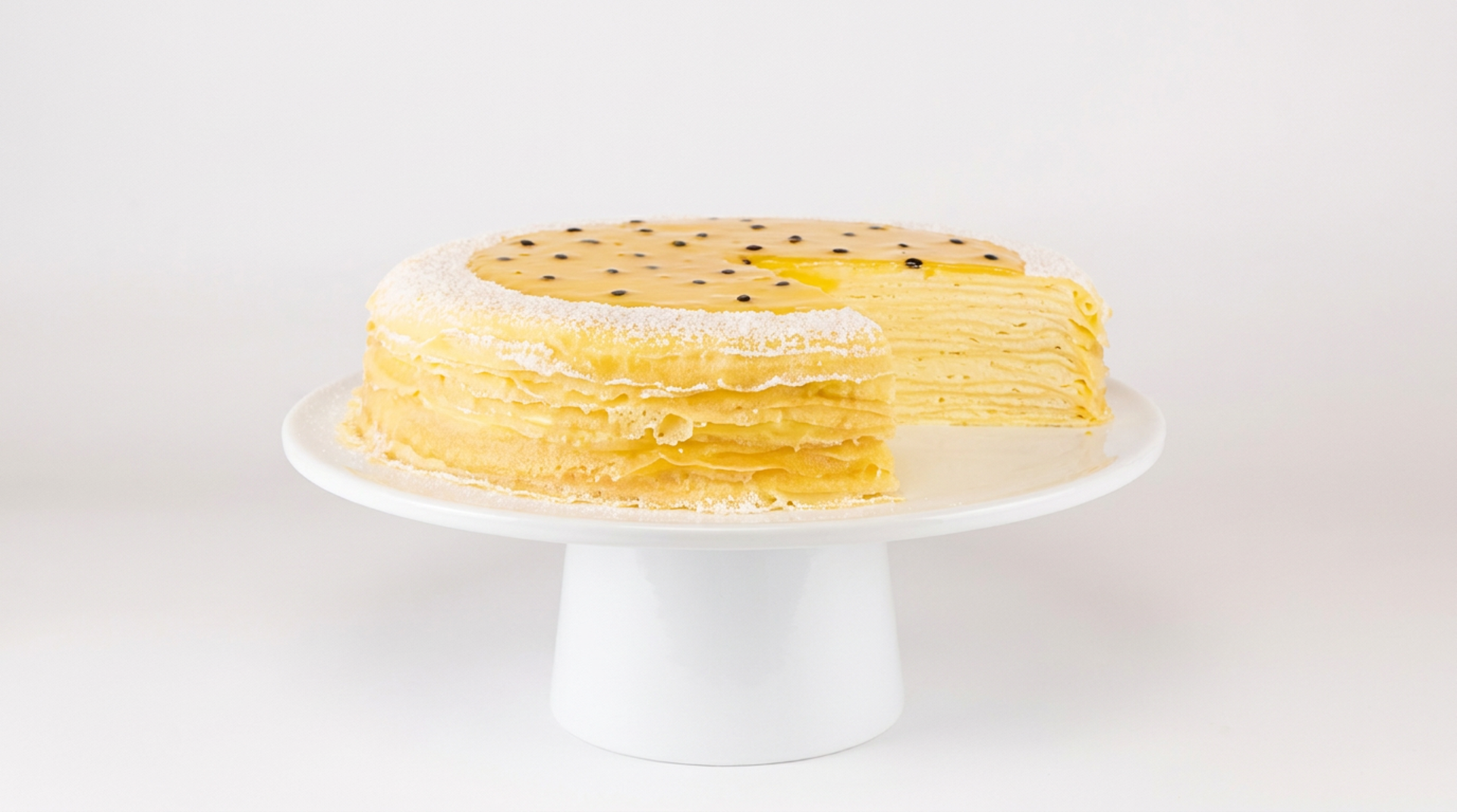 Mille crêpes, layer by layer